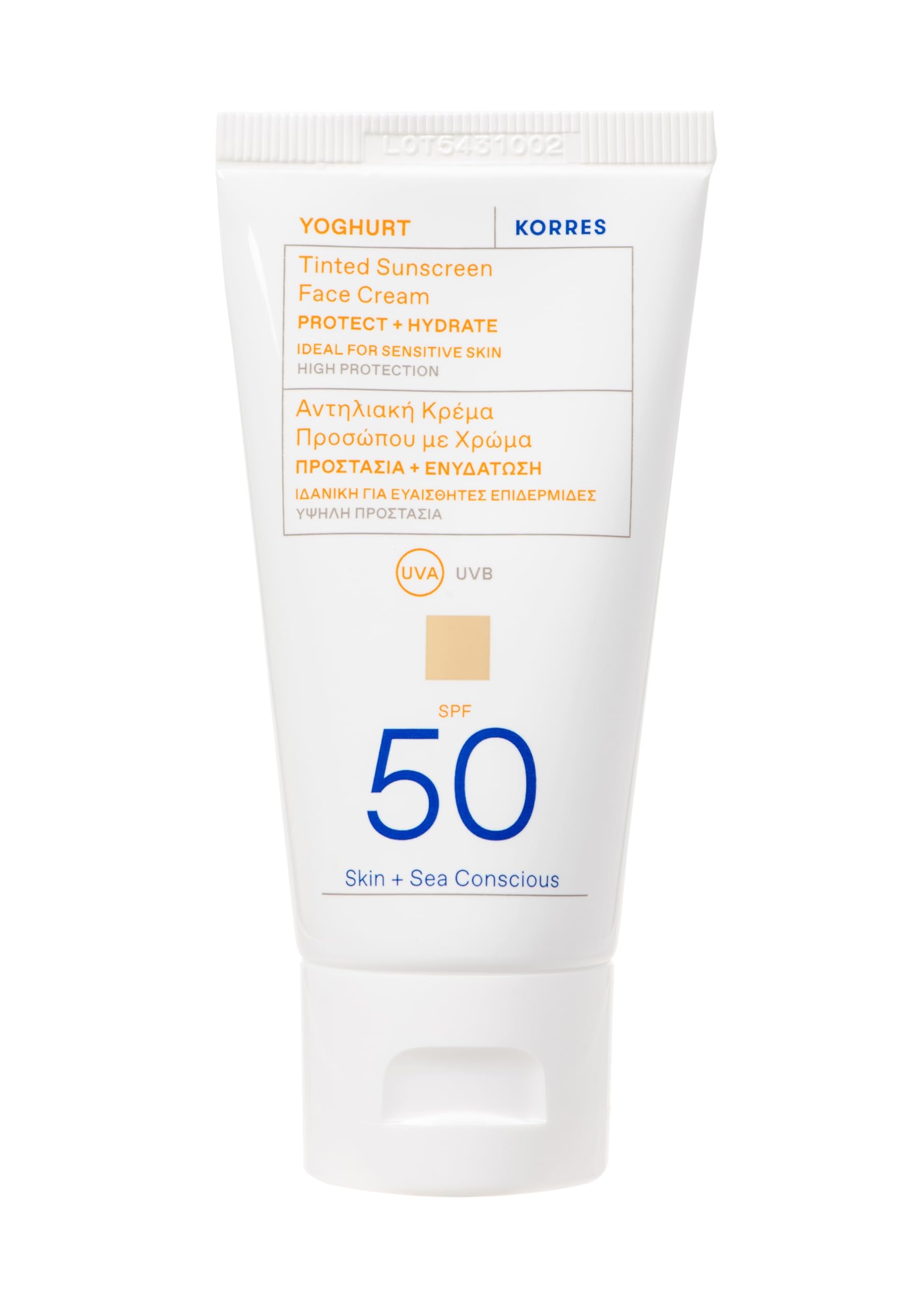 KORRES YOGHURT Tinted Face SPF50 50ml