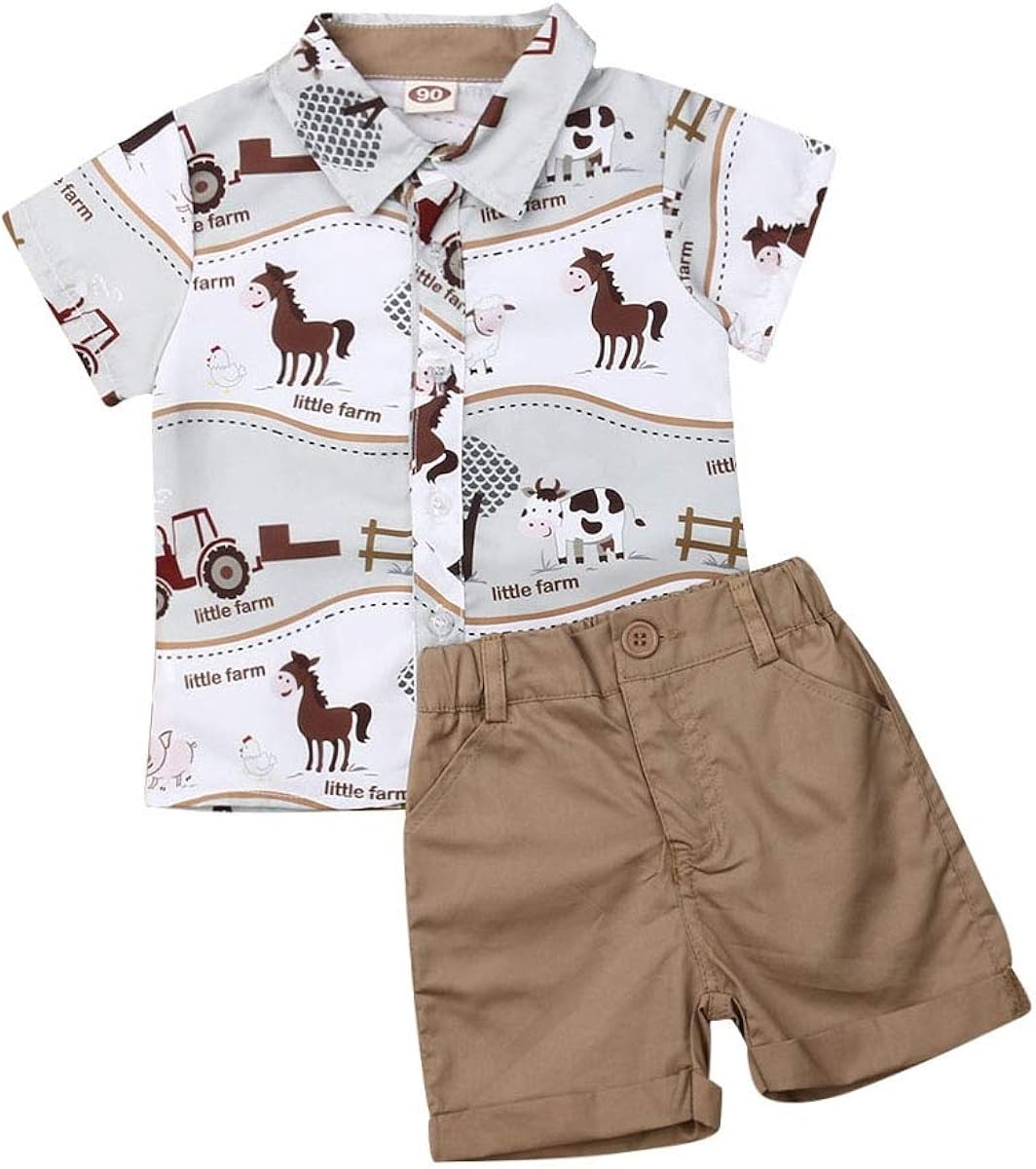 animal print baby boy clothing