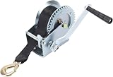 Trintion Heavy Duty 1000lbs Geared Hand Winch 6m Cable 550kg Marine Trailer Boat view 8