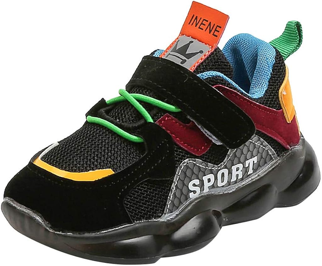 Toddler Infant Kids Baby Girls Boys Mesh Breathable Sport Running Shoes