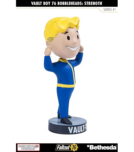 送料込・お値下げ中‼︎BIGBOSS BOBBLEHEAD Amazon.com: Gaming Heads Fallout: Vault Boy 76 Strength - 12