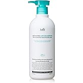 LA'DOR LADOR Keratin LPP Damage Care Shampoo w/Proteins & Plant Oils - pH Balanced Sub Acidic for Dry Damaged Frizzy Coarse Thinning Hair - NO Silicone, Paraben, Sulfate, Alcohol 17.9 Fl Oz Korean