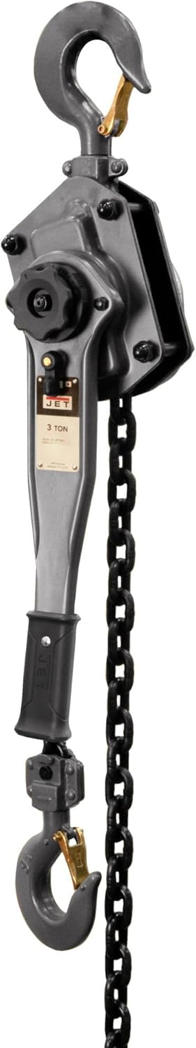 Jet JLP-300A-10 Jlp-A Series 3 Ton Lever Hoist, 10' Lift, 287501