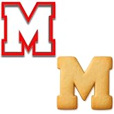 4 inches Varsity Letters Cookie Cutters (M)
