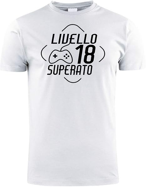 maglietta 18 anni