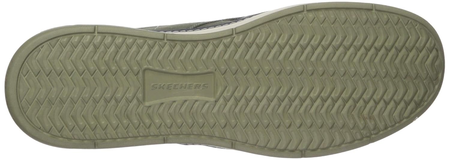 skechers men's moreno canvas oxford