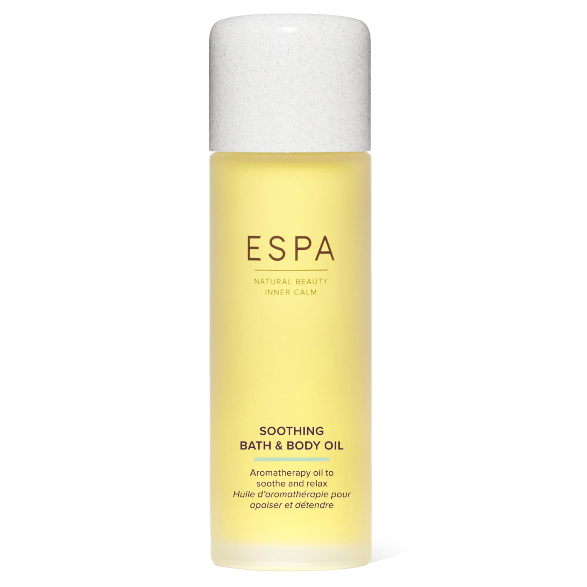 ESPA | Soothing Bath and Body Oil | 100ml | Myrrh, Rose Geranium & Frankincense | Magnesium, Ashwagandha, Essential Oils | Supports Skin's Natural Barrier