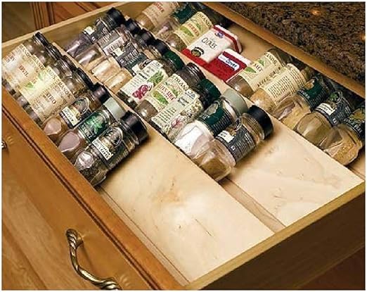 Amazon Com Omega National Spice Drawer Insert 16 Inch W Spice