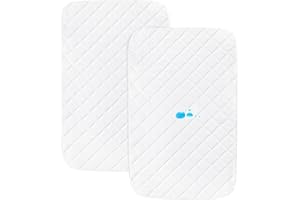 Bassinet Mattress Pad Cover Fit for Baby Delight/Mika Micky/Dream On Me Lotus/ANGELBLISS/KoolerThings (3 in 1) Bedside Sleepe