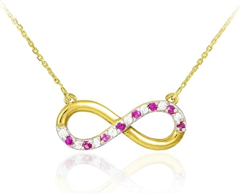 Ruby Infinity Necklace Sale, 52% OFF 