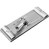 Hicarer 1 Pc No-flip Pole Sander Head Quick Release Universal Thread | No-flip Design for Stable Work, Coarse Thread Fits Most Poles, Head Attachment for Walls and Ceilings, Quick Clip System