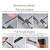 Chanzon Pin Header Strip voor Arduino Gpio 40 pin x 10 stks