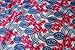 pqdaysun 5 Yards African Net Lace Fabrics Nigerian French Fabric Embroidery and Rhinestones Guipure Cord Lace (royal blue)