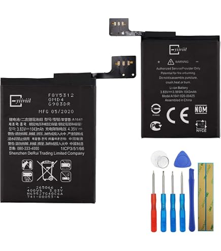 Amazon.com: Vvuilsty A1574 A1641 Battery for iPod Touch 5 6 7th Gen,0 Cycle  Battery Compatible with iPod Touch 5 6 7th Gen with Repair Tool Kits :  Electronics