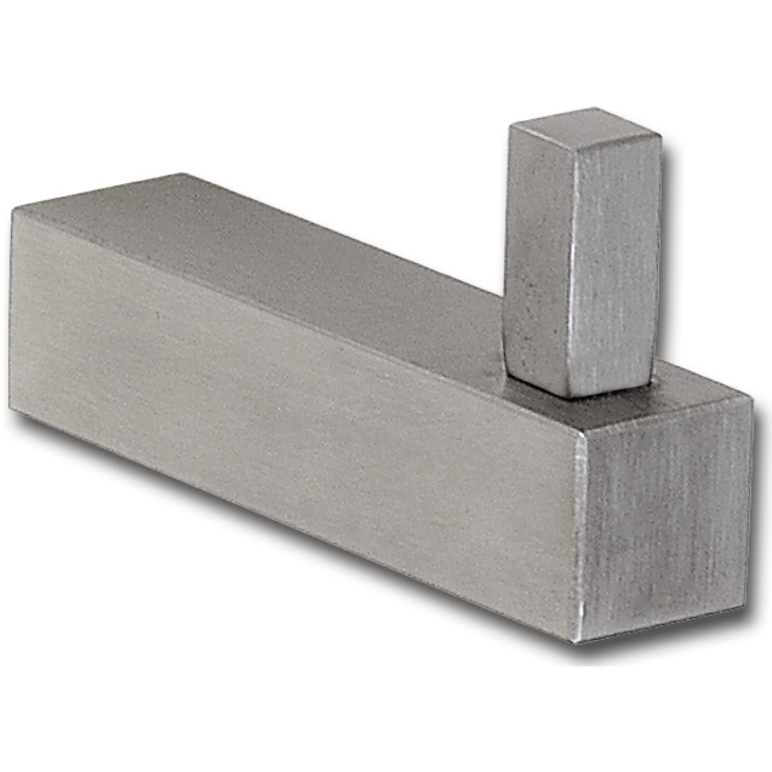 Technik Team MH.310065.20 Tenam Coat Hook Height 33 mm Depth 65 mm Brushed Stainless Steel Silver