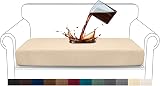 Granbest Premium Water-Repellent 2 Seater Sofa Seat Cover Beige