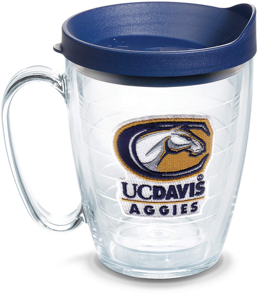 Tervis 1136002 UC Davis Aggies Logo Tumbler with Emblem and Navy Lid, Tritan, Clear — image 1