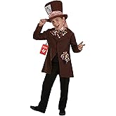 fun shack Hatter Costume Kids, Hatter Costume, Book Character Costumes For Kids Boys