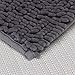 Resulzon Thick Indoor Morden Area Rugs Pads, New Arrival Fashion Color [Bedroom] [Livingroom] [Sitting-room] [Rugs] [Blanket] [Footcloth] for Home Decoration (Grey)