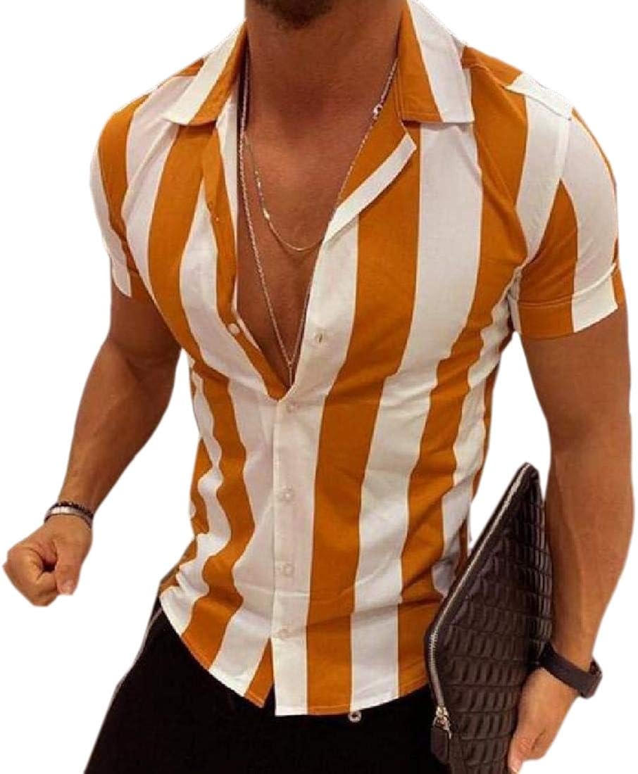 muscle fit button down shirts