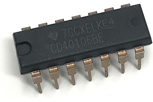 Juried Engineering CD40106BE CD40106 CMOS Hex Schmitt-Trigger Inverters (Pack of 20)