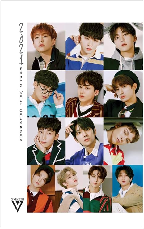 Amazon Co Jp Seventeen セブンティーン 21年 令和3年 フォト 壁掛けカレンダー グッズ 文房具 オフィス用品