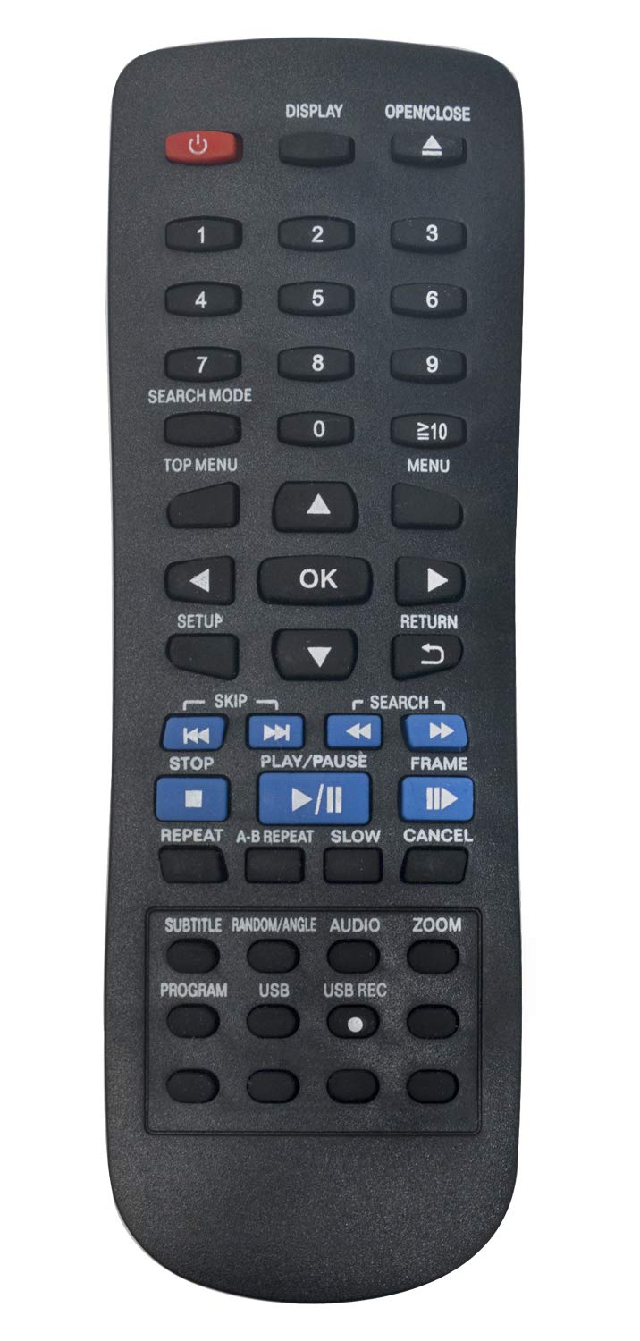 ALLIMITY N 2 QAYA 000015 Remote Control Replace for Panasonic DVD Player DVD-S48 DVD-S500 DVD-S68 DVD-S700