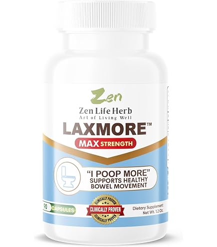 Amazon.com: ZEN LIFE HERB LAXMORE I POOP MORE Max Strength 100
