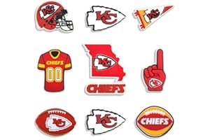 BROWPANTHERA Sports Shoe Charms Football Decoration Charms for Croc Clog Sandals for Party Favor Gifts Birthday for Boys Girls Women Men Adults Teens Kids Cartoon Sandals Decorations