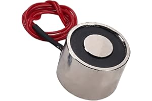 Heyiarbeit 12V DC 150N Electric Lifting Magnet Electromagnet Solenoid Lift Holding 30mmx22mm