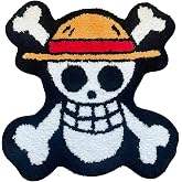 Luxape One Piece Rug - Anime bathmat - Handmade Tufted Rood Decor - Handmade & Premium- 28in (70cm) - Hypebeast Rug - Preppy
