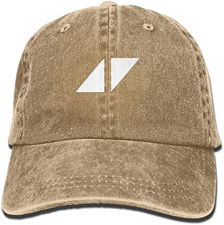 Dsgreh Fashion Avicii Logo Adjustable Snapback Hip-hop Baseball Cap Natural