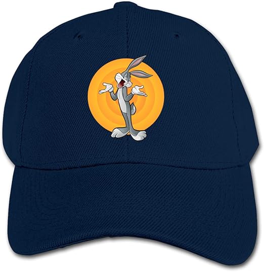 Bugs Bunny Teenagers Children ’s Cotton Baseball Cap, Adjustable Navy