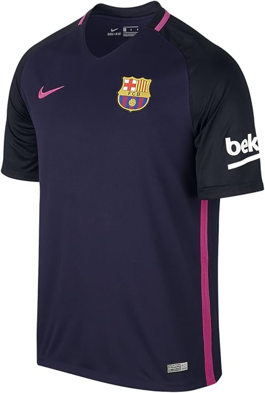 Amazon.com: NIKE FC Barcelona Away Men's Soccer Stadium Jersey 2016/17: Clothing
