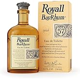 ROYALL BAYRHUM '57, Men's Heritage Eau de Toilette, Classic Bay Rum Fragrance – 8 Fl oz Splash