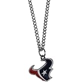 NFL Siskiyou Sports Fan Shop Houston Texans Chain Necklace with Small Charm 22 inch Team Color