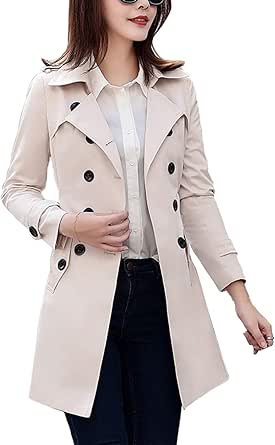 tan trench coat