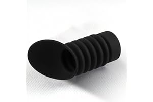 ToopMount Scope Lens Extender Cover, Rubber Eyepiece Cover Flexible for 36-42mm Outer Diameter Protector, Rubber Recoil Extender Optics Cover (Fits Outside Diameter 36-42 mm)