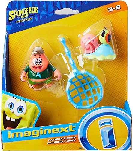 Imaginext Spongebob Camp Coral Figures 