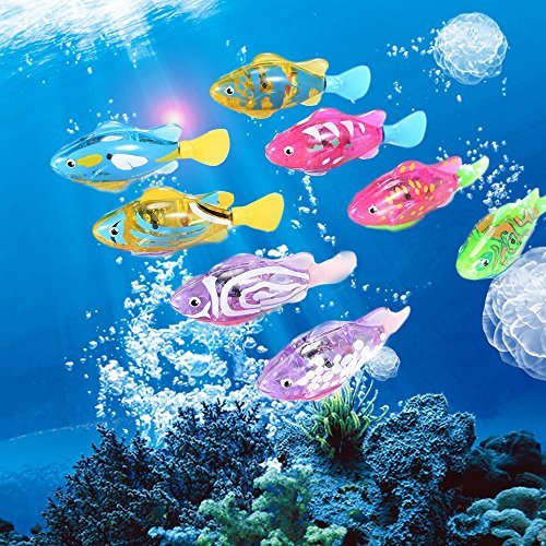 4 XYKTGH+Swimming+Activated+Electric+Clownfish