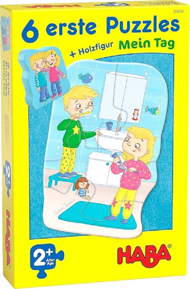 HABA 305235 6 Little Hand Puzzles – My Day