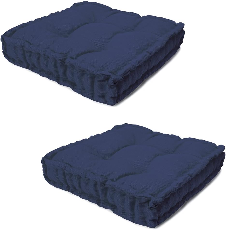 Your Home Supportive Armchair Booster Cushion with Breathable Soft to Touch 100 Cotton Cover