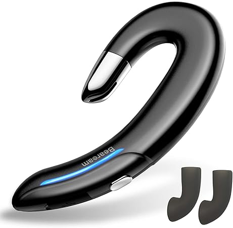 Amazon Co Jp 最先端bluetooth 5 1 耳に塞がない Bluetooth イヤホン 片耳 耳掛け式ワイヤレスイヤホン Ipx7防水 マイク内蔵 落ちない 左右耳兼用 スポーツ イヤホン耳 ブルートゥース イヤホン 高音質 5時間連続再生 超軽量 ノイズキャンセリング通話 Bluetooth