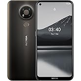 Nokia 3.4 | Android 10 | Unlocked Smartphone | 2-Day Battery | US Version | 3/64GB | 6.39-Inch Screen | Triple Camera | Charc