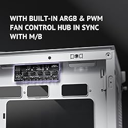 Antec Flux Wood White, 5 x PWM Fans