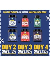 Barril Raw – Polvo de proteínas de suero puro – sin sabor – ver resultados o su dinero de espalda – 1 lb o...