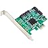 IO Crest 4-port SATA III PCIe 2.0 x2 Controller Card Green, SI-PEX40064
