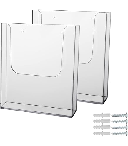 タオル Vola T25 plexiglas Amazon.com: Zavekia Wall Mount Acrylic Brochure Display Stand
