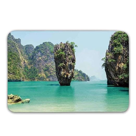 Tapete Antideslizante Ocean Island Decor James Bond Stone Island