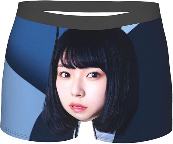 Amazon Co Jp ボクサーパンツ長濱ねる 2 メンズ下着 抗菌防臭 優しい肌触り 履き心地良い ボクサーパンツ 立体成型 セクシーな曲線をよりよく見せびらかすことができます 完璧に体を見せます 服 ファッション小物